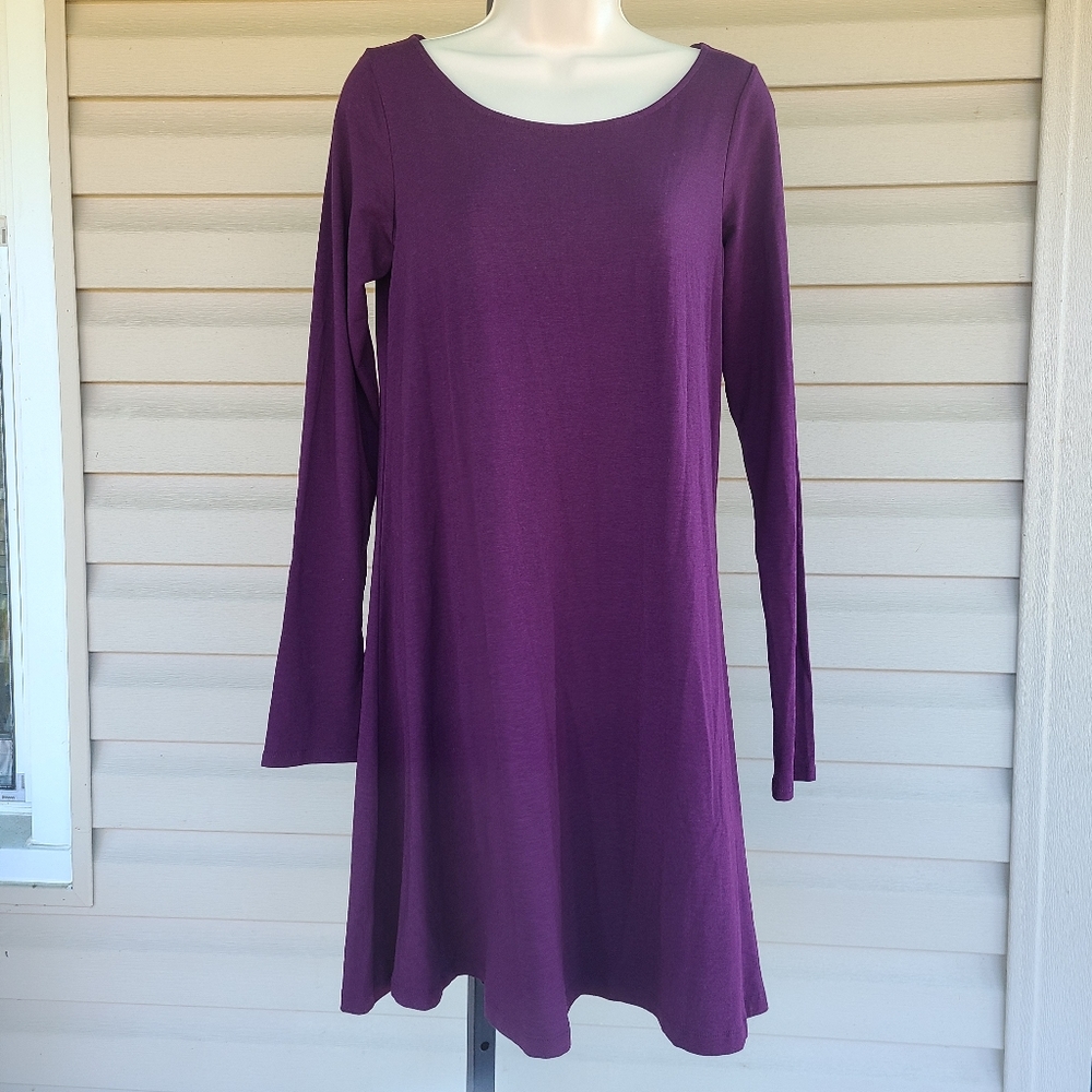 Express‎ Longsleeve Scoop Neck Dress Medium
